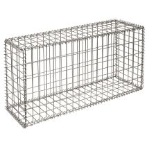 Gabion Décoratif Ø4 Mm /50X50 Mm  100X050X050 Cm (1 Unité) OPTIM BÉTON
