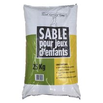 Sable Pour Jeux D'Enfants 25 Kg (48 Sacs/Palette) Euromortier EUROMORTIER (OPTIM BÉTON)