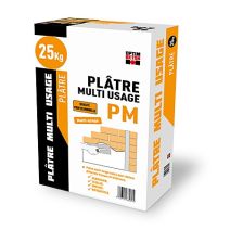 Plâtre multiusage Sac 25 Kg (54 Sacs/Palette) OPTIM BÉTON