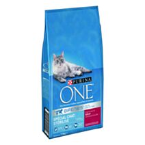 Croquettes chat stérilisé purina one 7,5 kg boeuf