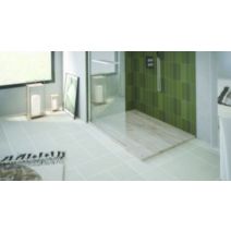 Receveur de douche à poser Nola 3 80x120x3cm Résine Nature Bois - ONDEE