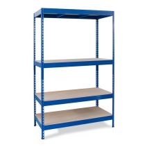 Etagère bois/métal Stabil à clipser 4 niveaux AR SHELVING