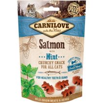 Friandises chat saumon/menthe 50gr - CARNILOVE