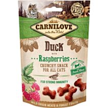 Friandises chat canard/framboises 50gr - CARNILOVE
