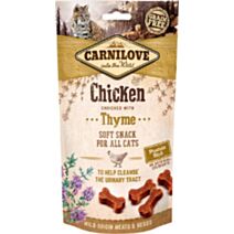 Friandises chat poulet/thym 50gr - CARNILOVE