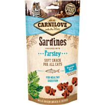 Friandises chat sardines/persil 50gr - CARNILOVE