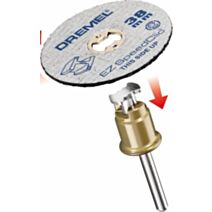 Adaptateur + 2 Disques Découpe S406 - DREMEL