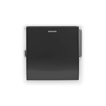 Porte-rouleau de papier hygiénique ReNew matt black - BRABANTIA