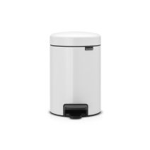 Poubelle à Pédale New Icon 3L Blanc - BRABANTIA