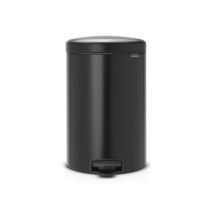 Poubelle à Pédale NewIcon 20L Noir Mat