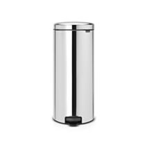 Poubelle à Pédale New Icon 30L Argent - BRABANTIA