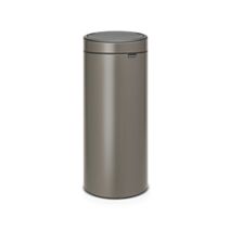 Poubelle de Cuisine Touch Bin New 30L Platinium