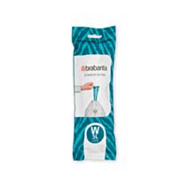 Sac poubelle PerfectFit Code W 5L blanc - BRABANTIA