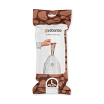 Sac poubelle PerfectFit Code L 45L blanc - BRABANTIA
