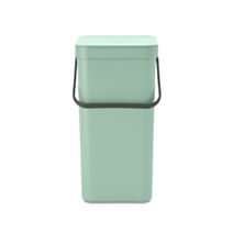 Poubelle de cuisine Sort & Go Jade Green 16L - BRABANTIA