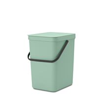 Poubelle de cuisine Sort & Go Jade Green 25L - BRABANTIA