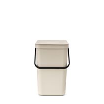 Poubelle Sort & Go 25L beige clair - BRABANTIA