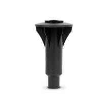 Douille plastique refermable pour béton T.2 Ø45mm noir - BRABANTIA