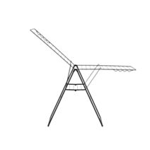 Séchoir à linge 25m HangOn noir mat - BRABANTIA