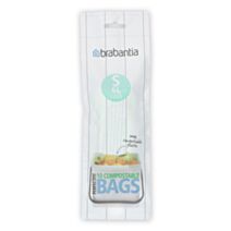 Sacs poubelle compostables S, 6L BRABANTIA