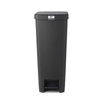 Poubelle de cuisine à pédale StepUp Dark Grey 40L - BRABANTIA