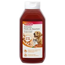 Huile zalmolie saumon chien et chat 430 mL- BEAPHAR