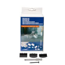50 clips pour terrasse en lame composite alvéolaire 3m
