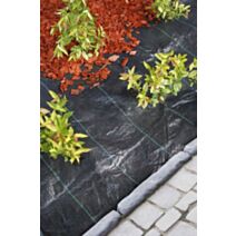 Toile de paillage paysages PP tissé noir Nature traité anti-UV 100gr 2,10x25m