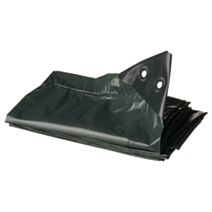 Bâche pour tas de bois œillet verte 90g/m² 3x4m - NATURE