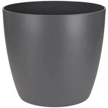 Pot Brussels rond 14cm anthracite