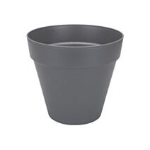 Pot loft rond 40 anthracite Hauteur 35 cm - ELHO