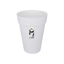 Pot Loft urban rond haut 28 blanc
