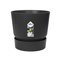 Pot Greenville rond 30cm living noir