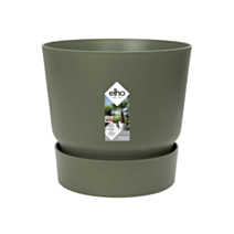Pot Greenville rond 30cm leaf green