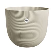Pot rond Sereh 25cm beige champignon - ELHO