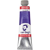 Tube peinture acrylique 40ml ocre jaune 227  - VAN GOGH