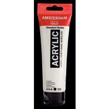 Peinture acrylique Standard Series 120ml or clair 802  - AMSTERDAM