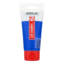 Peinture acrylique Outremer 504 75ml - TALENS ART CREATION
