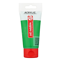 Peinture acrylique Vert Permanent Clair 618 75ml - TALENS ART CREATION