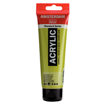 Peinture acrylique Standard Series Vert Olive Clair 621 120ml - AMSTERDAM