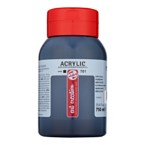 Peinture acrylique Noir d'Ivoire 701 750ml - TALENS ART CREATION