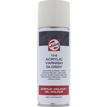 Aérosol vernis peinture acrylique brillant 114 400ml - TALENS