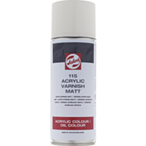 Aérosol vernis peinture acrylique mat 115 400ml - TALENS