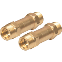 Raccord rapide pour tuyau de gaz climatiseur 1/4-1/2 - QLIMA