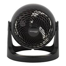 Ventilateur à poser Woozoo PCF-HE18 Silencieux 3 vitesses Noir