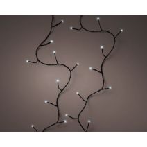 Guirlande électrique 240 LED clignotante extérieure - 18 m - Blanc froid