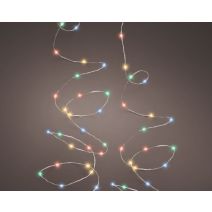 Guirlande microled clignotante extérieure 12 m
