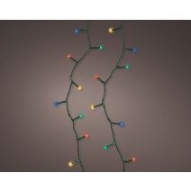 Guirlande électrique clignotante extérieure multicolore 100 leds 5m