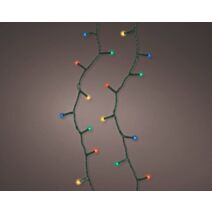 Guirlande électrique clignotante extérieure multicolore 100 leds 5m