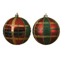 Boule pl. déco.noël d8